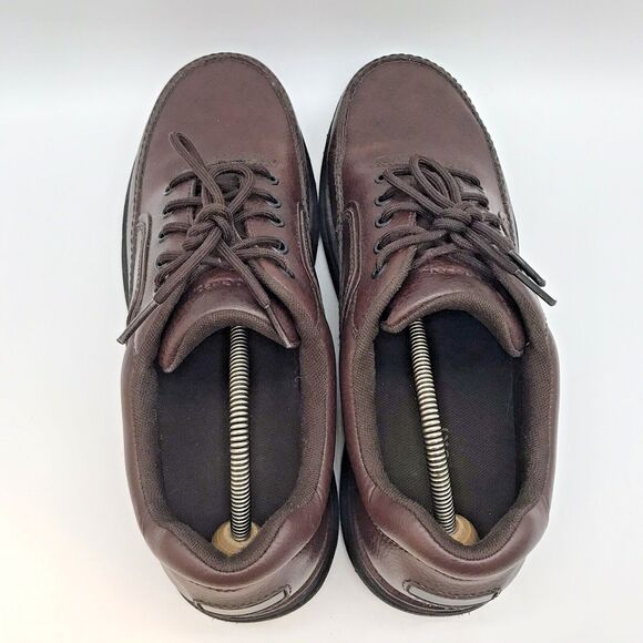 Rockport Ridgefield Eureka Oxford K71201 Men\'s 11.5M Brown Lace Up Leather Shoes main image 4
